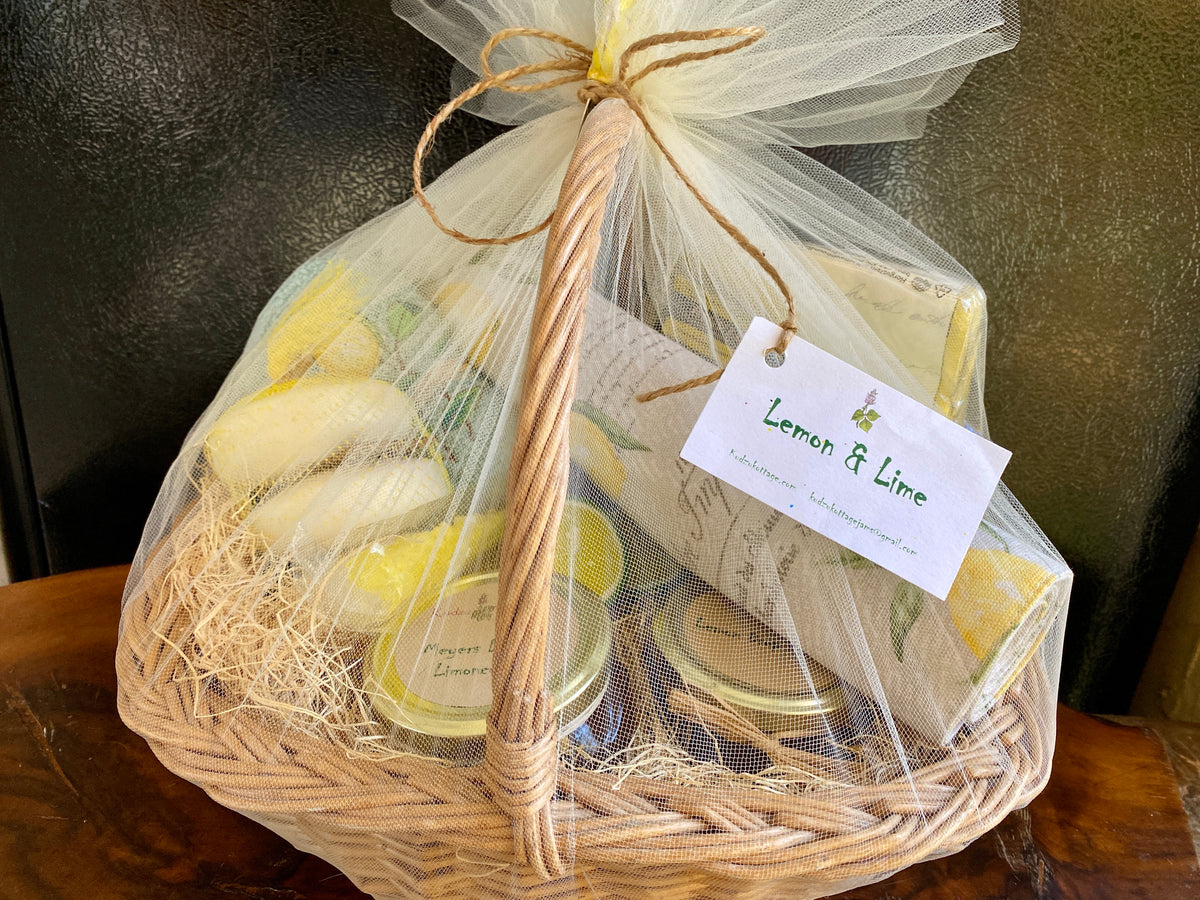 Do It Yourself Gift Basket Idea · Sweet Lemon Made