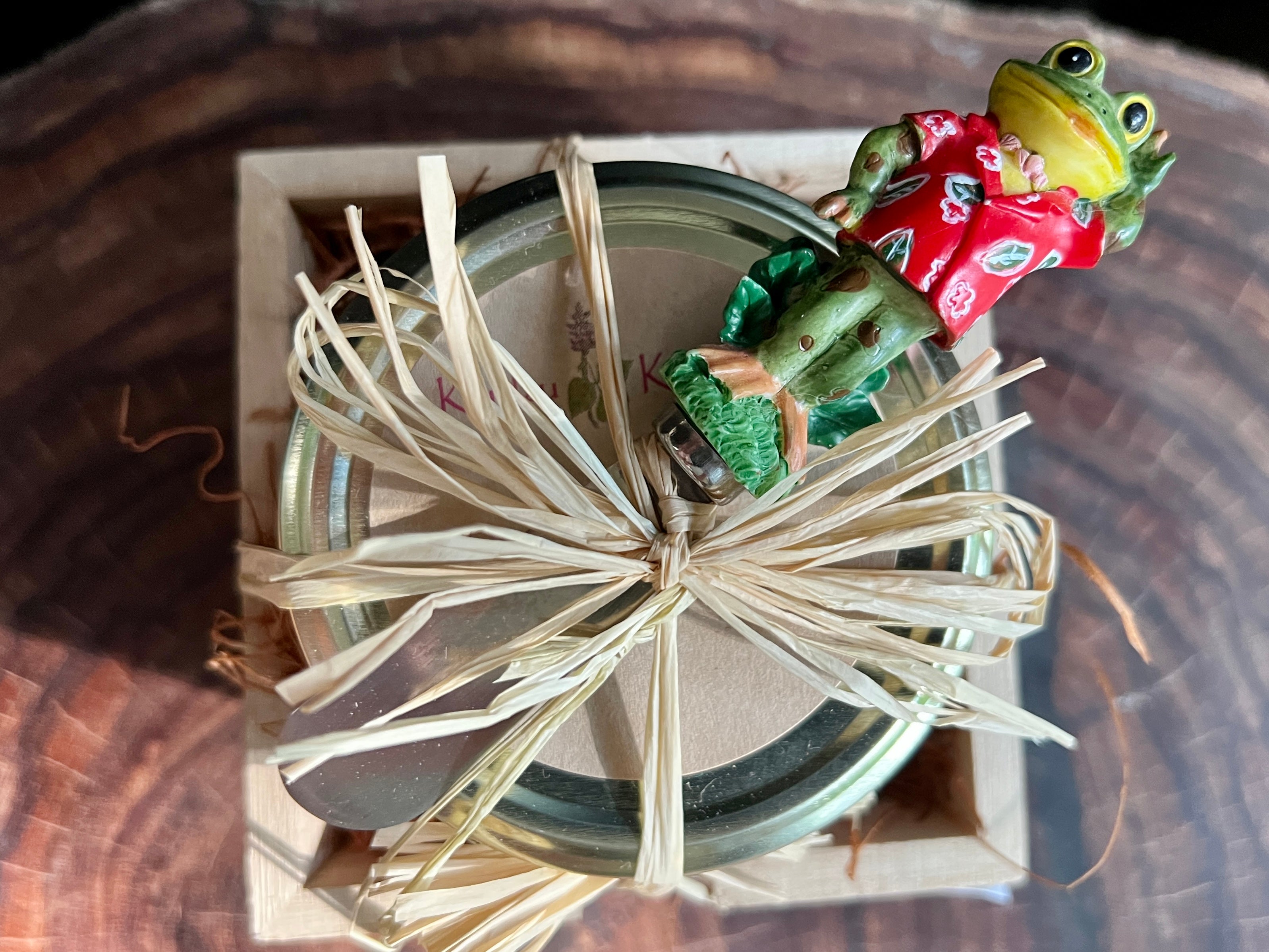 FROG Gift Wood Box